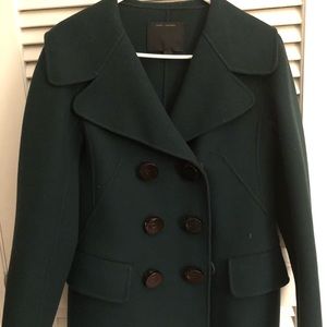 Marc Jacobs pea coat - Forest Green